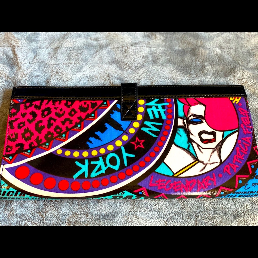 Patricia Field NY faux leather pop art